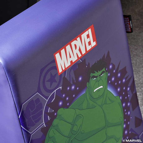 Officially Licensed Marvel™ Hero Video Rocker Gaming Chair for Kids - Hulk