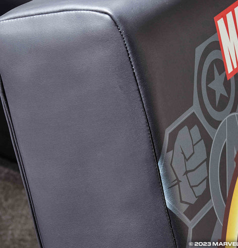 Officially Licensed Marvel™ Hero Video Rocker Gaming Chair for Kids - Ironman