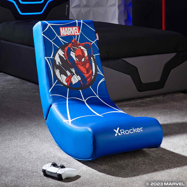Officially Licensed Marvel™ Hero Video Rocker Gaming Chair for Kids - Spider-Man