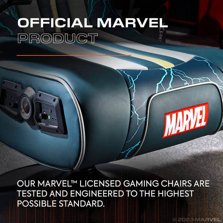 Officially Licensed Marvel™ Elite 2.1 Audio Console Gaming Chair - Thor