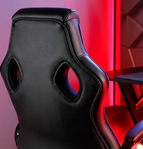 Maverick Ergonomic PC Office Gaming Chair - Black / Blue