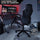 Maverick Ergonomic Office Gaming Chair - Black/Red