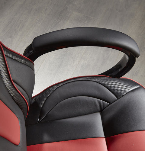 Maverick Ergonomic PC Office Gaming Chair - Black / Red