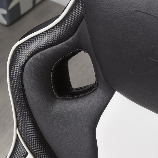 Maverick Ergonomic PC Office Gaming Chair - Black / White