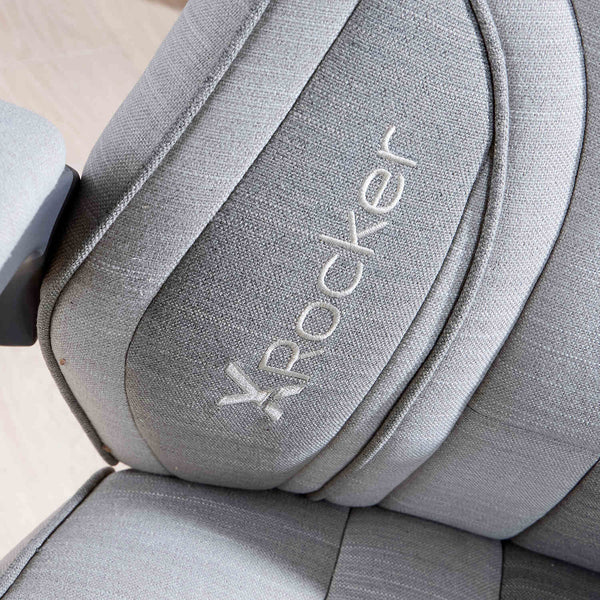 Maverick Ergonomic Fabric PC Office Gaming Chair - Grey / Taupe