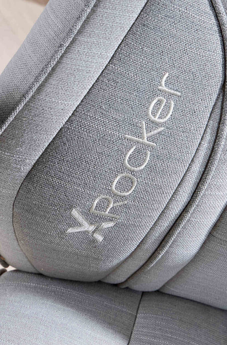 Maverick Ergonomic Fabric PC Office Gaming Chair - Grey / Taupe