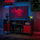 Mesh-Tek Media TV Unit - Black / Red