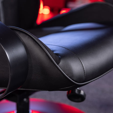 Milano Rocking Recliner Gaming Chair with Footstool