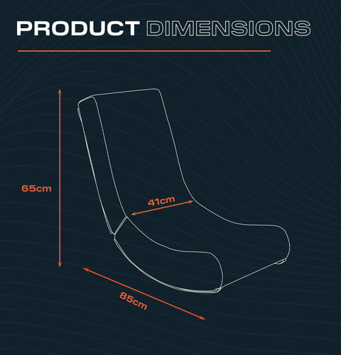 Video Rocker Gaming Chair for Kids - Neo Hex