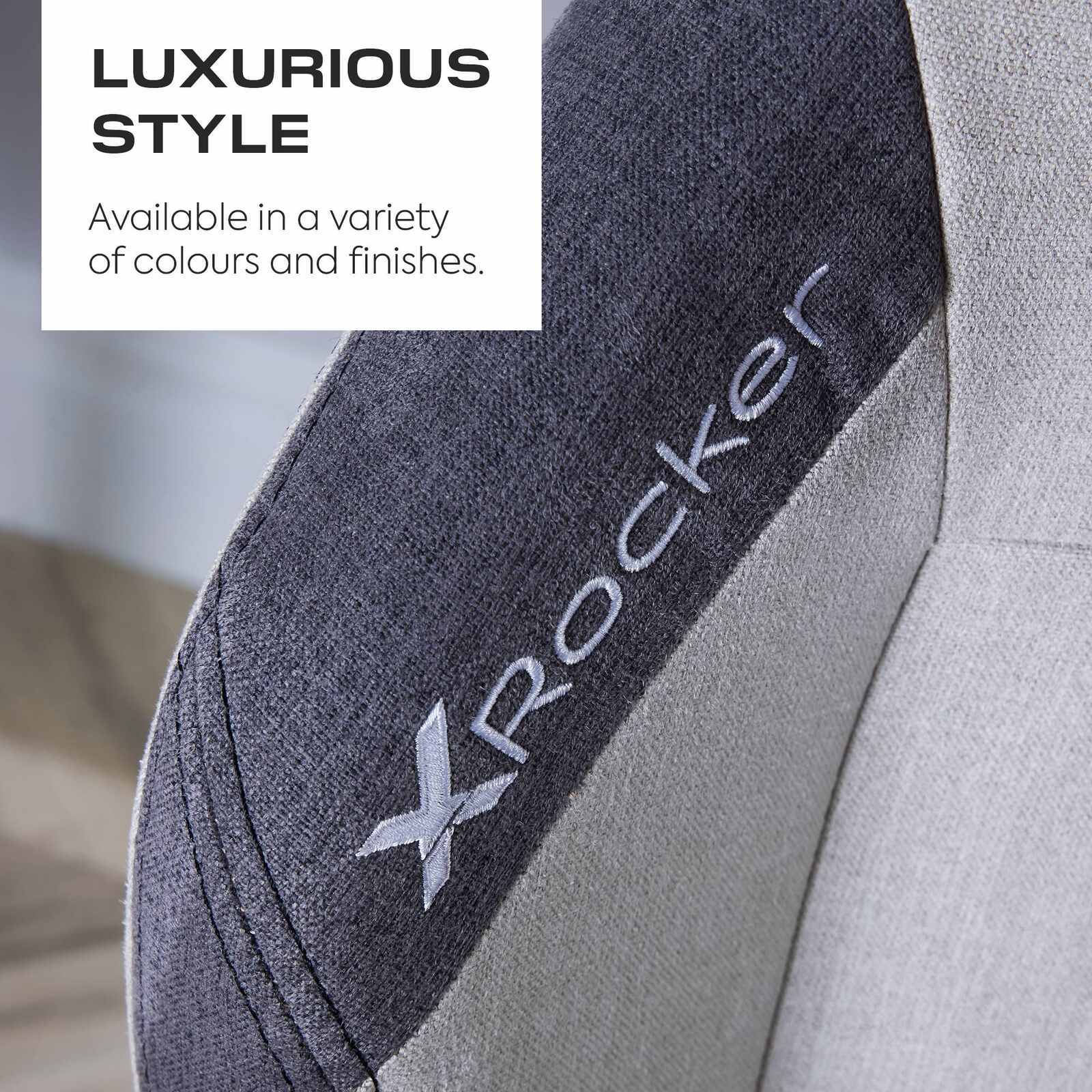 Onyx Ergonomic PC Office Gaming Chair - Fabric Slate Grey