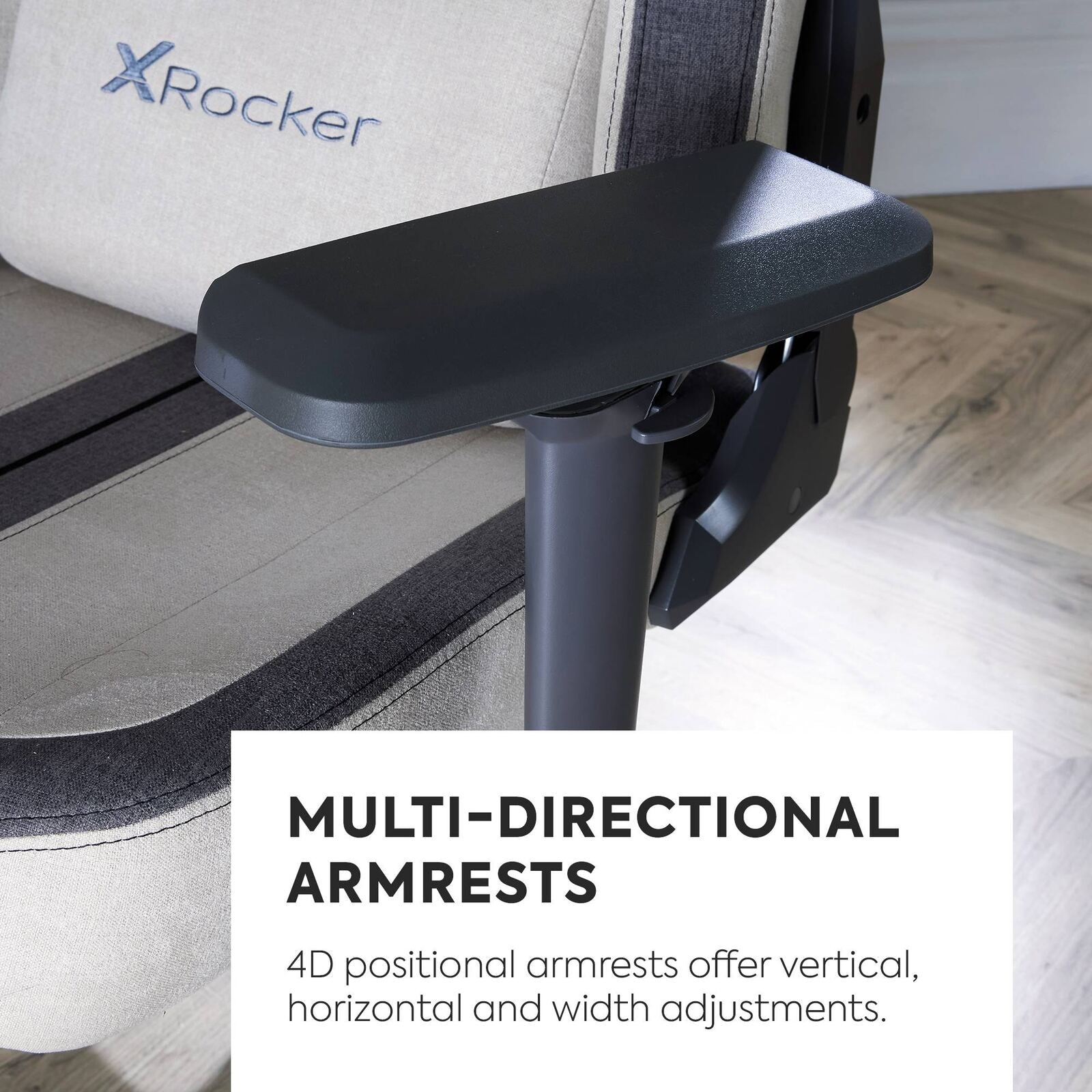 Onyx Ergonomic PC Office Gaming Chair - Fabric Slate Grey