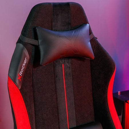 Onyx PC Office Ergonomic Gaming Chair - Black / Red