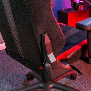 Onyx PC Office Ergonomic Gaming Chair - Black / Red