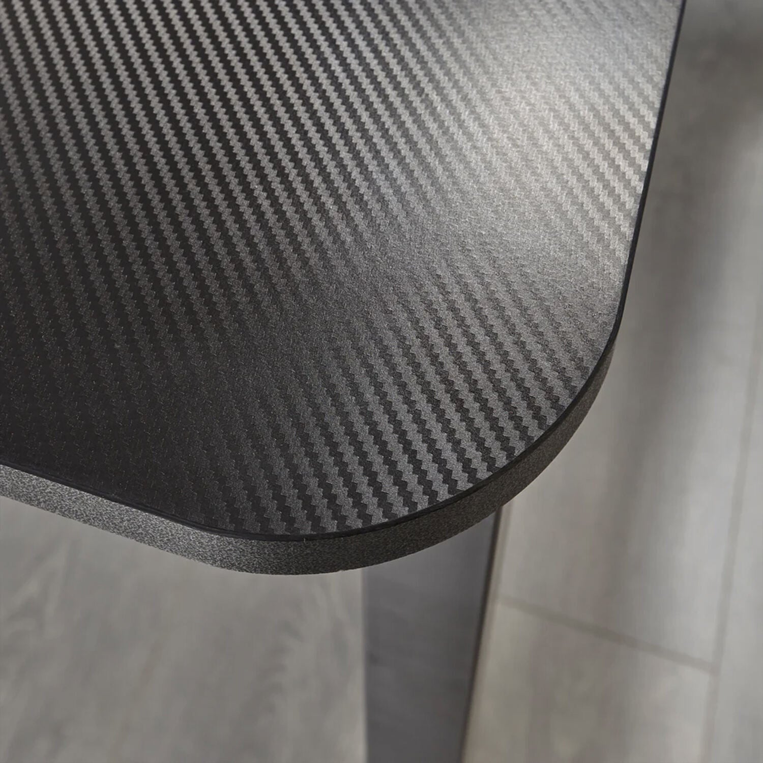 Panther XL 155cm Reversible Corner Gaming Desk with Mousepad - Carbon Black