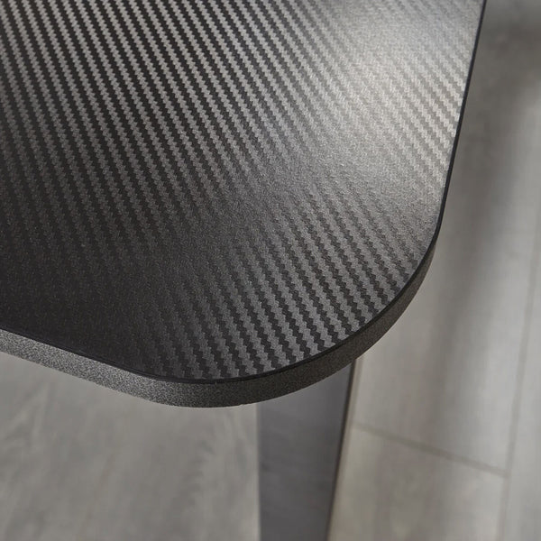 Panther XL 155cm Reversible Corner Gaming Desk with Mousepad - Carbon Black