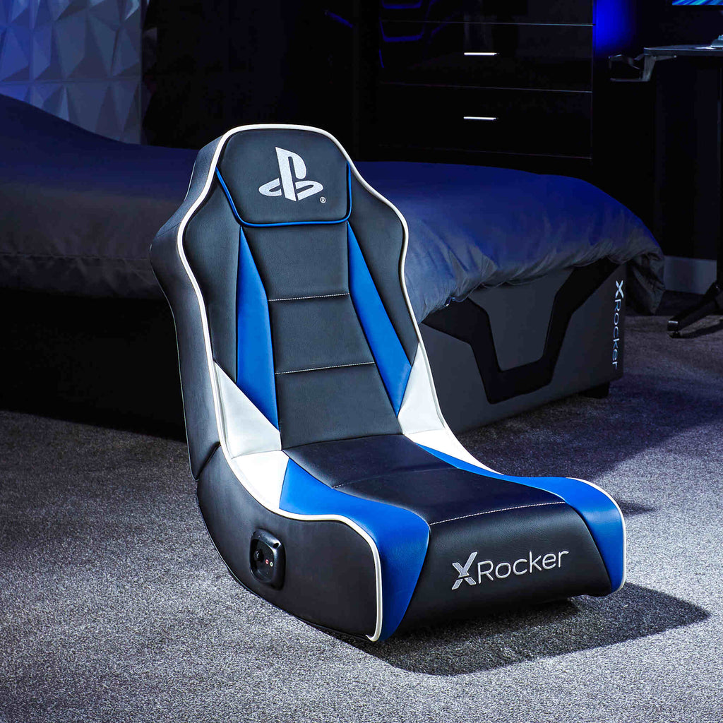 Officially Licensed Playstation™ Geist 2.0 Audio Gaming Chair for Kids - Black