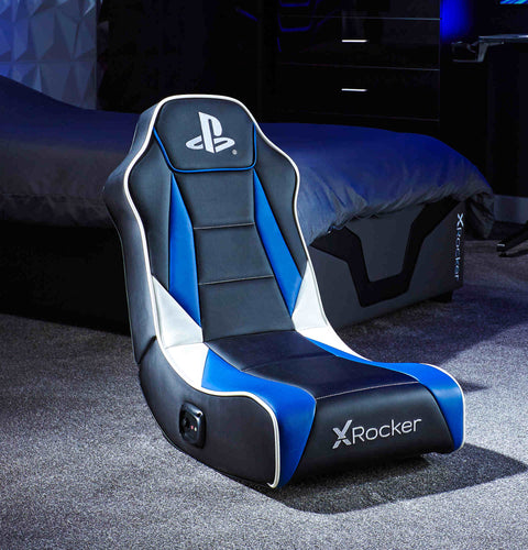 Officially Licensed Playstation™ Geist 2.0 Audio Gaming Chair for Kids - Black
