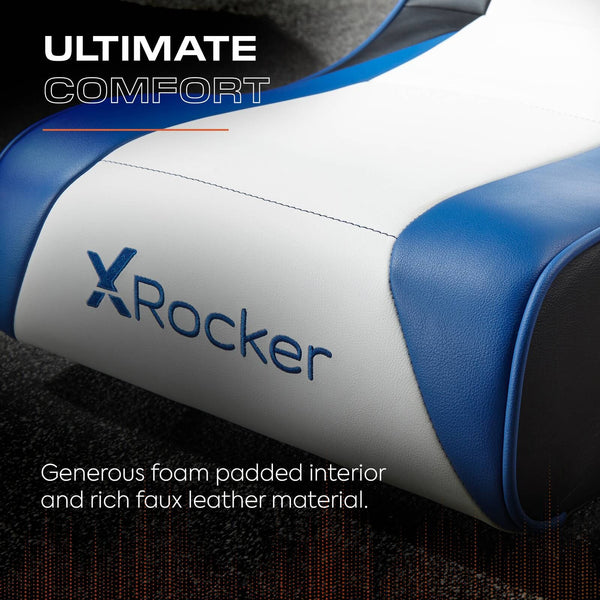 Officially Licensed Playstation™ Geist 2.0 Audio Gaming Chair for Kids - White