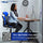 Saturn Ergonomic PC Office Gaming Chair - Blue