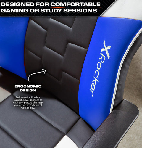 Saturn Ergonomic PC Office Gaming Chair - Blue