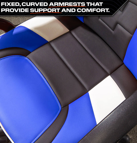 Saturn Ergonomic PC Office Gaming Chair - Blue