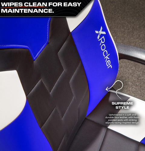 Saturn Ergonomic PC Office Gaming Chair - Blue