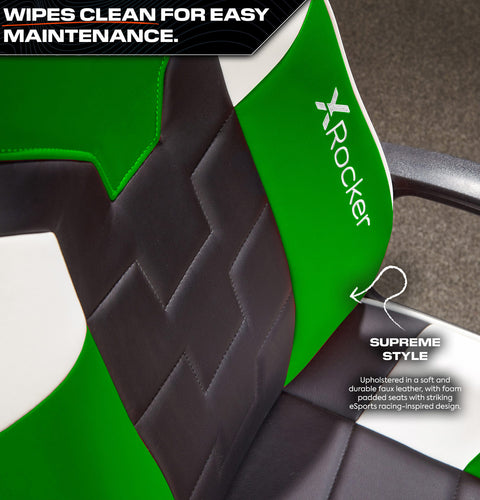 Saturn Ergonomic PC Office Gaming Chair - Green