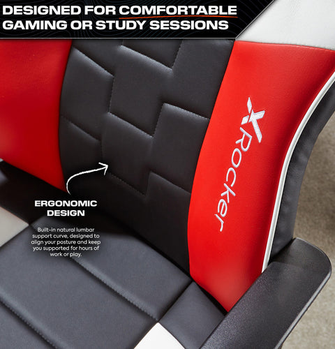 Saturn Ergonomic PC Office Gaming Chair - Red