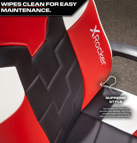 Saturn Ergonomic PC Office Gaming Chair - Red
