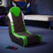 Shadow 2.0 Audio Floor Rocker Gaming Chair for Kids - Green / Black