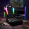 Shadow RGB 2.0 Audio Floor Rocker LED Gaming Chair - Black