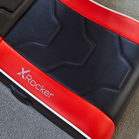 Shadow 2.0 Audio Floor Rocker Gaming Chair for Kids - Red / Black