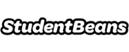 Logo of StudentBeans with a black outline on a white background