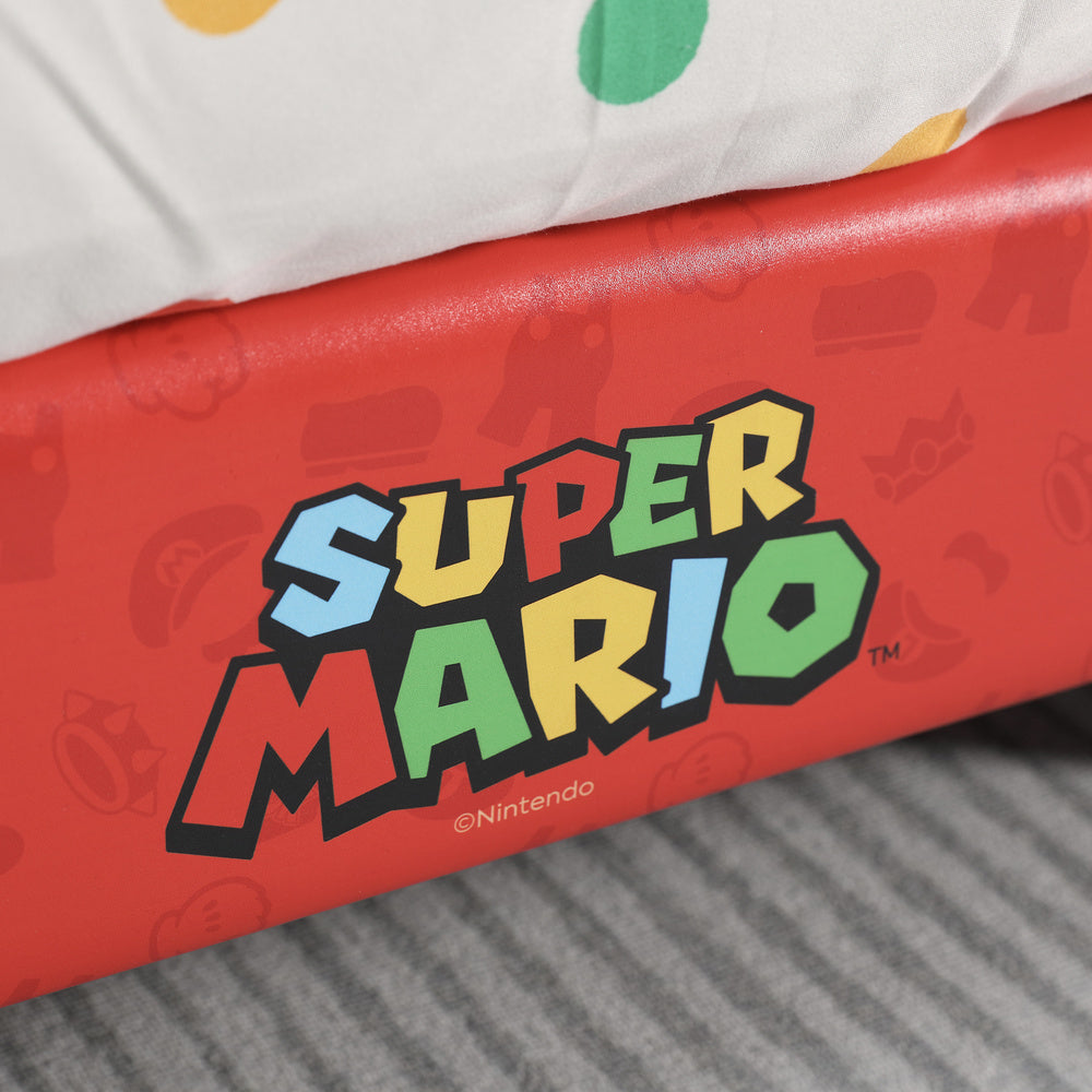 Officially Licensed Super Mario™ Single Gaming Bed in a Box - Red