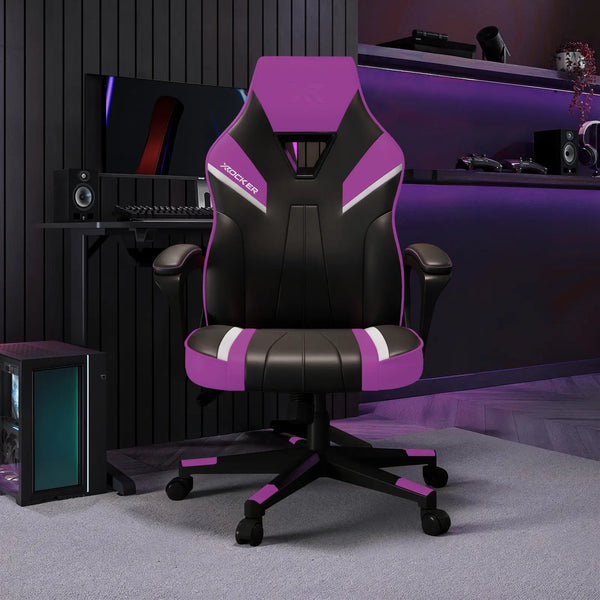 Tempest Ergonomic PC Gaming Chair - Purple