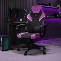 Tempest Ergonomic PC Office Gaming Chair - Purple