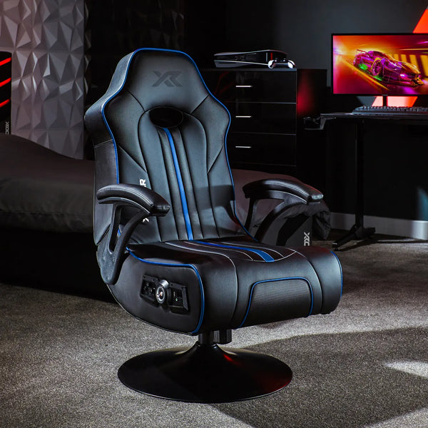 Torque 2.1 Audio Console Gaming Chair - Black / Blue