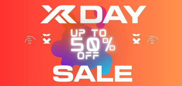 X DAY SALE - UP TO  50% OFF
