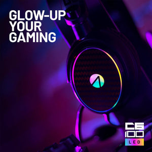 X Rocker C6-100LED Light Up RGB Gaming Headset for Consoles and PC