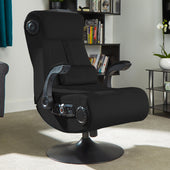 Deluxe 4.1 Multi Media Gaming Chair with Vibration - Black