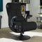 Deluxe 4.1 Audio Fabric Console Gaming Chair - Black
