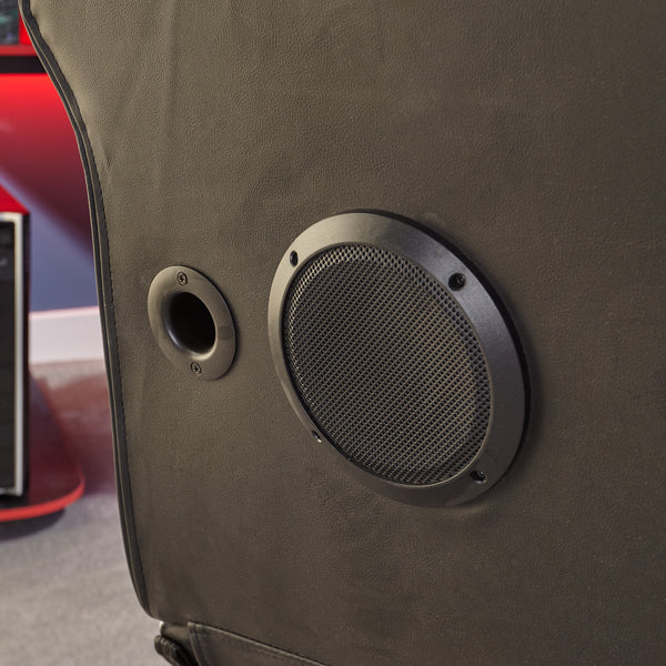 Geo Camo 2.1 Audio Gaming Chair with Vibration - Pink