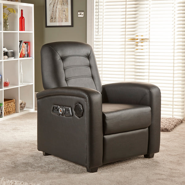 Premier 4.1 Audio Recliner Gaming Chair - Black