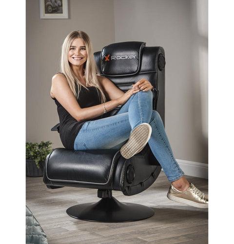 X-Pro 4.1 Audio Console Gaming Chair - Black