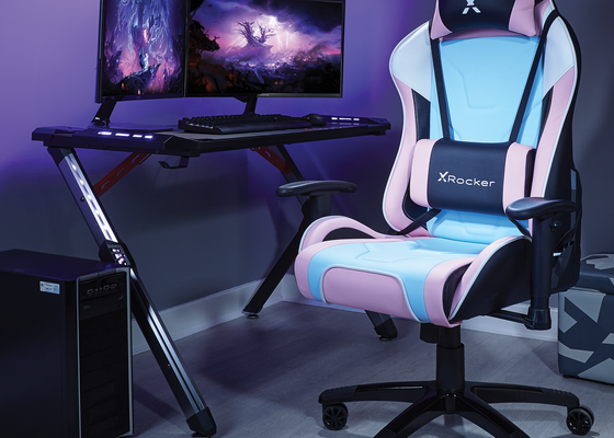 Agility eSports Office PC Chair - Bubblegum Pink Edition