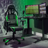 Agility Compact eSports Gaming Chair for Juniors - Green