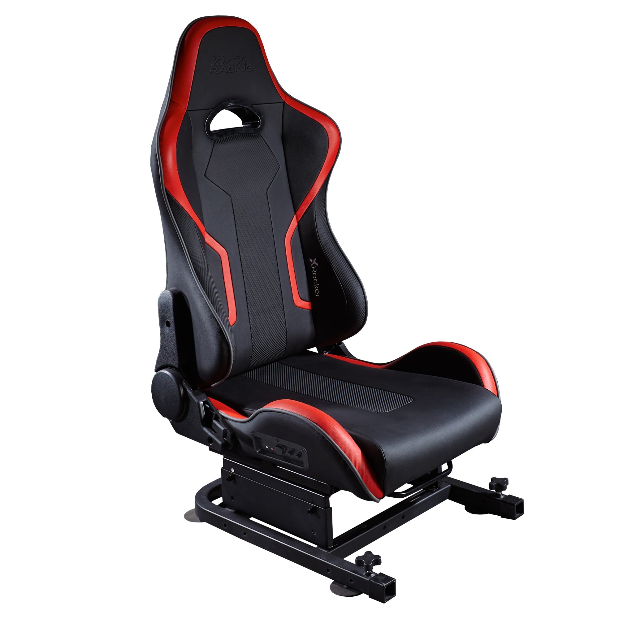 XR Racing Drift 2.1 Audio Racing Sim Cockpit Gaming Chair - Black / Red