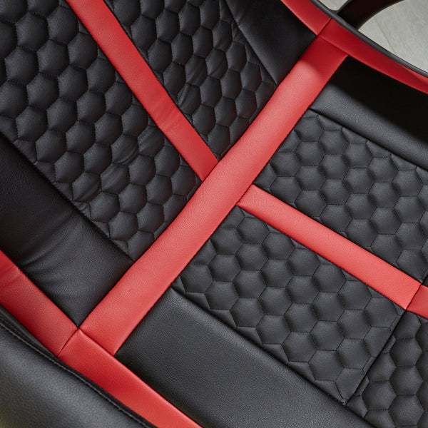 Evora 2.1 Audio Console Gaming Chair - Black / Red