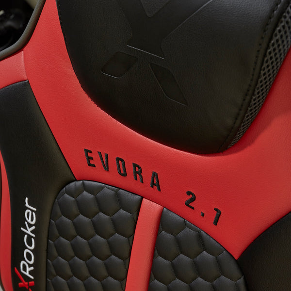 Evora 2.1 Audio Console Gaming Chair - Black / Red