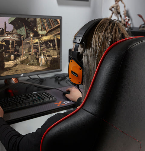 Maelstrom Ergonomic PC Office Gaming Chair - Black / Red